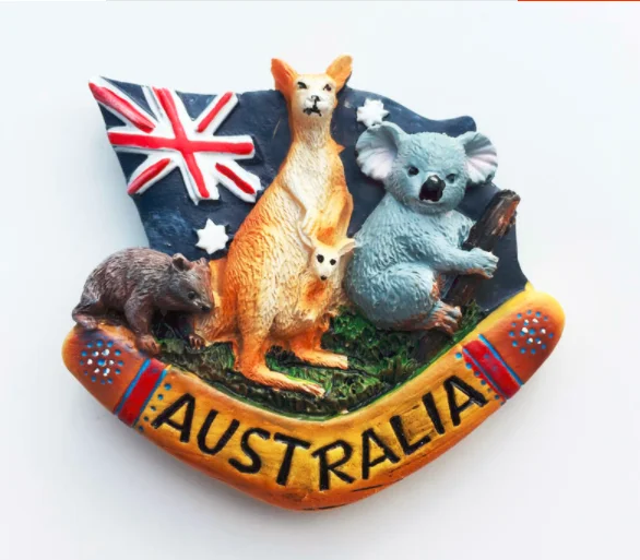 Emu Australia Roadsigns Photo Image Fridge Magnet Souvenir Kangaroo Koala 