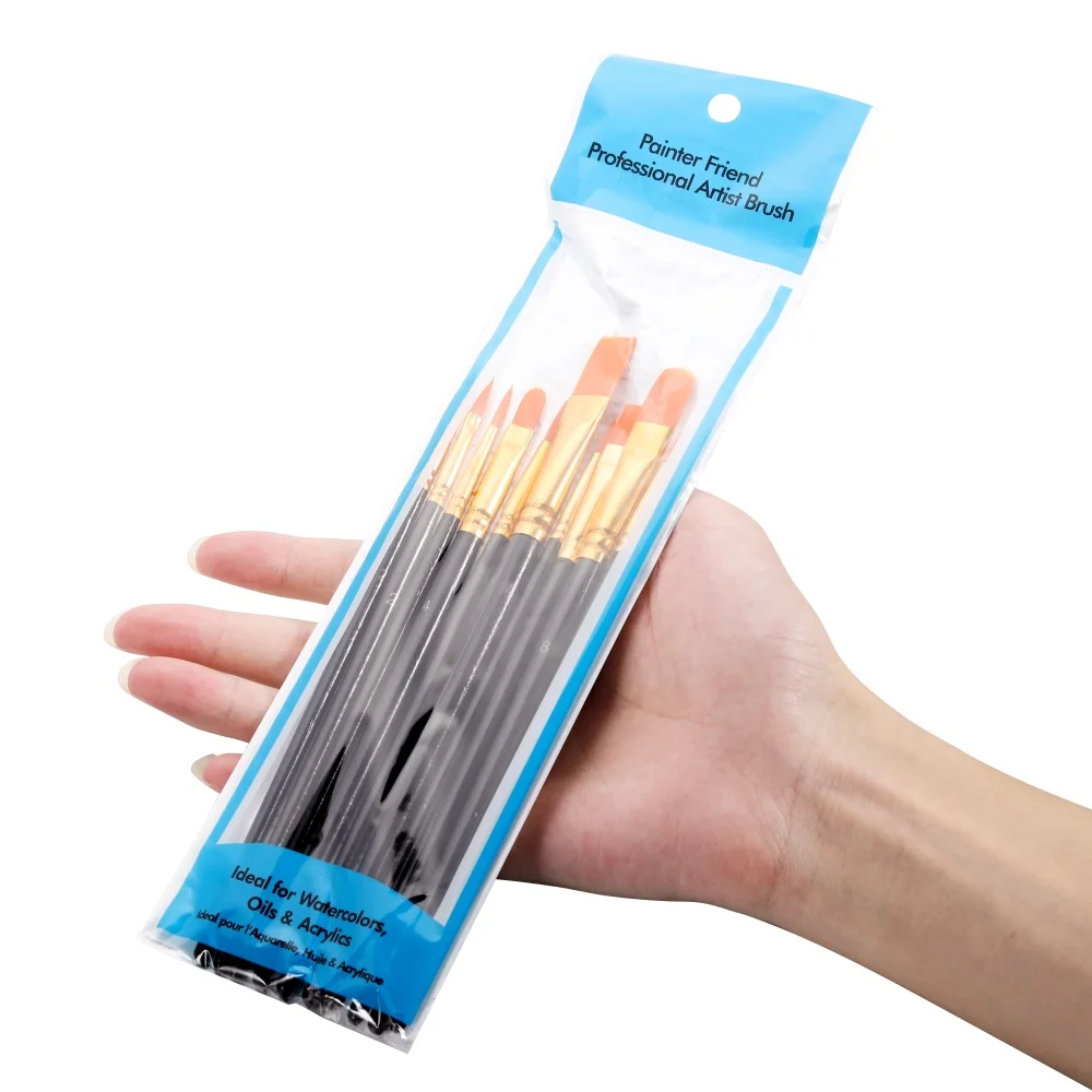 Acrylic Paint Set 24(12ml/0.4oz) Pigment Colors Art Brushes Palette Supplies For Hobby Painters & Kids Canvas Wood Rock Ceramic