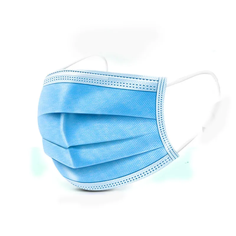 

50 Pcs 3 Layer Disposable Medical Protective Face Mouth Masks Anti nCoV PM2.5 Influenza Bacterial Facial Dust-Proof Safety Mask