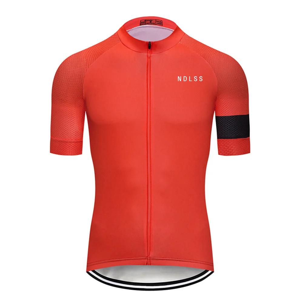 NDLSS Pro Team Мужская Летняя велосипедная рубашка с коротким рукавом Майо Ropa Ciclismo MTB