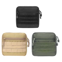 Многофункциональная Сумка MOLLE, компактная поясная сумка, карманный органайзер для охоты на открытом воздухе, походов