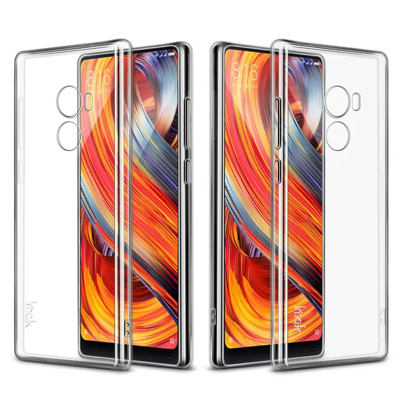IMAK Ультратонкий Мягкий ТПУ гелевый Прозрачный чехол для Xiaomi mi 6 mi x Max 2 2S 3 Red mi Note 7 прозрачный чехол тонкий силиконовый чехол для телефона