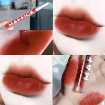

7 Colors Red Lip Gloss Velvet Matte Liquid Lipsticks Long Lasting Moisturizer Lip Tint Tubes Pigment Girl Makeup Cosmetics 0001