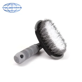 

Car Wheel Tire Rim Scrub Brush for Auto Detailing Cleaner Vehicle Tyre Brushes Car Cleaning Tool Accessorie Maintenance Care
