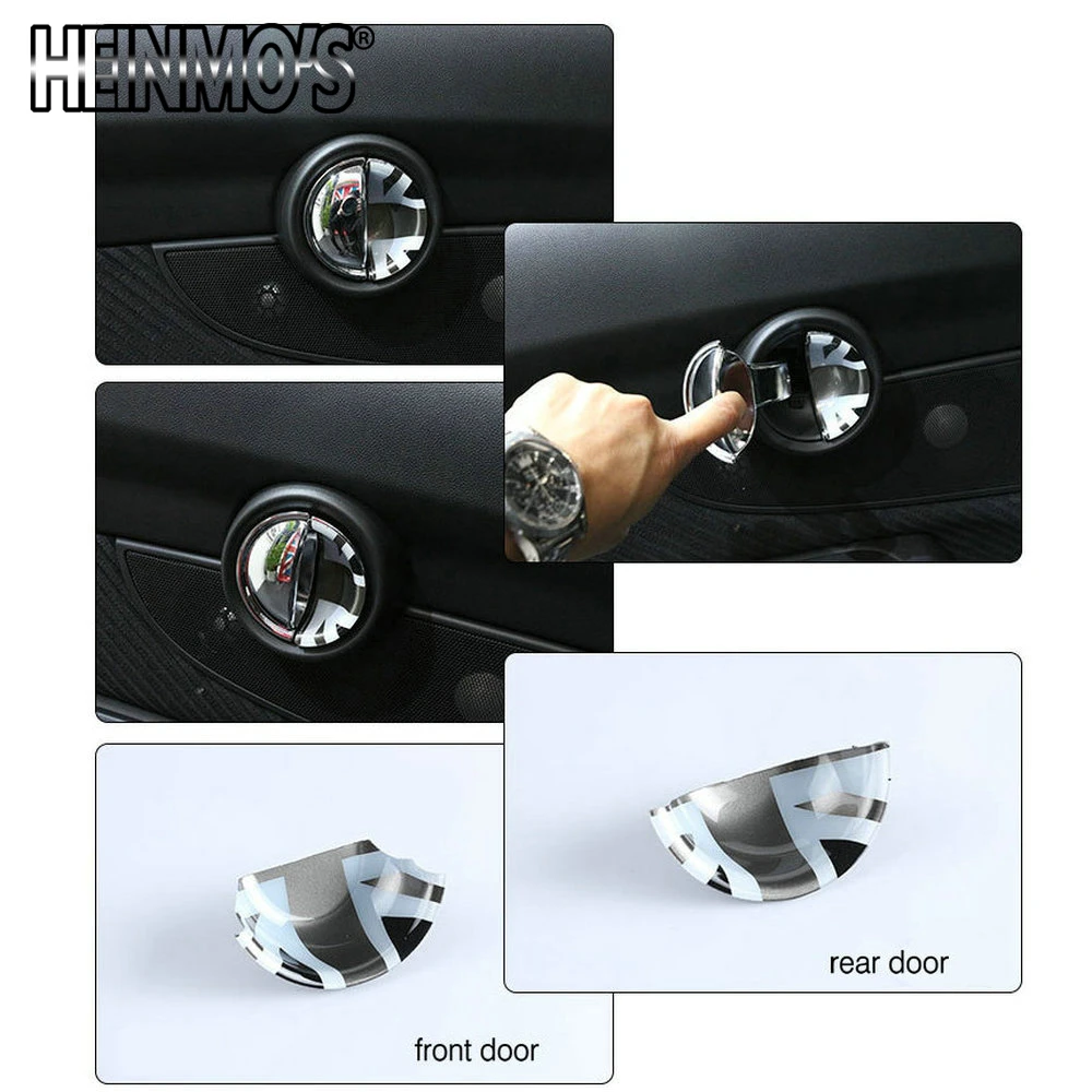 Для MINI Cooper F56 F54 F55 F60 автостайлинг наклейки для аксессуары крышка ручки двери