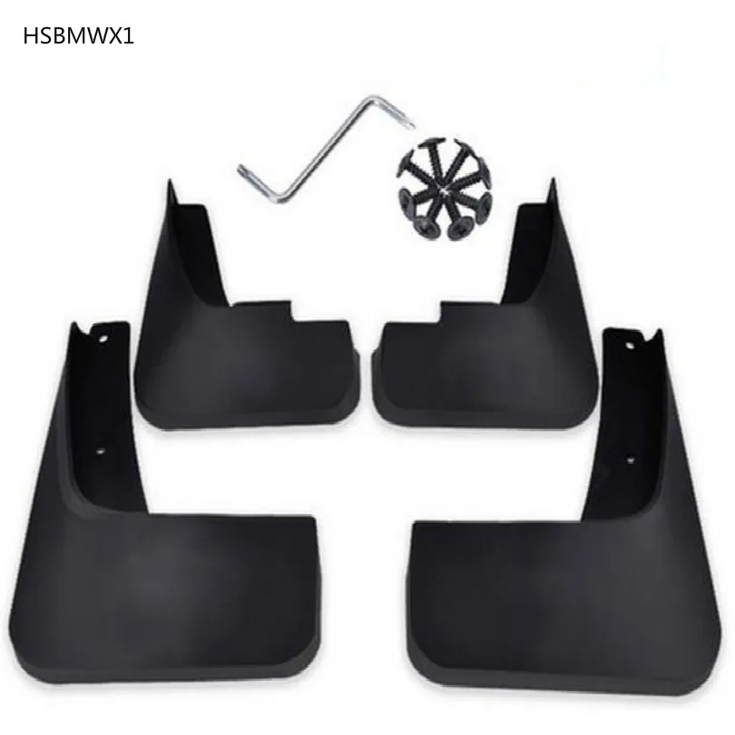 

HSBMW Mudguards car Mud guard fender mudguard car flipper with install tools dustproof Mud proof free shipping