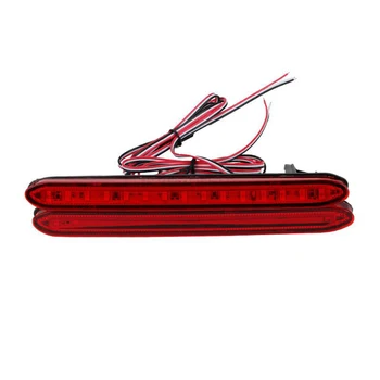 

1 Pair Tail Lights LED Rear Bumper Low power consumption Anti-vibration