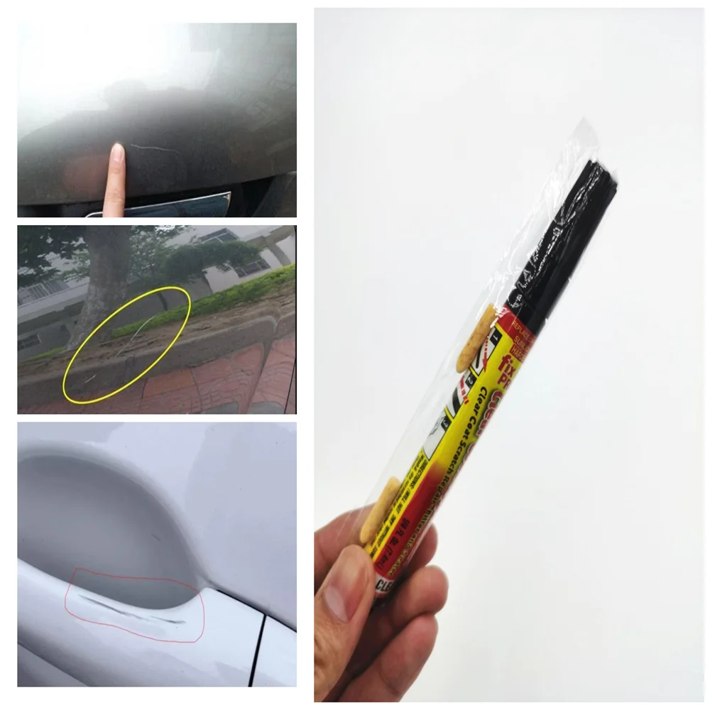 Car Fix It Clear Scratch Repair Remover Pen Per Jeep Renegade Wrangler Jk Grand Cherokee Compass Patriot Liberty