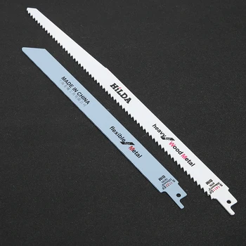 

2pcs Portable Reciprocating Saw Blades Woodworking Attachment Tool Cutting Tools Household Supplies Accessories