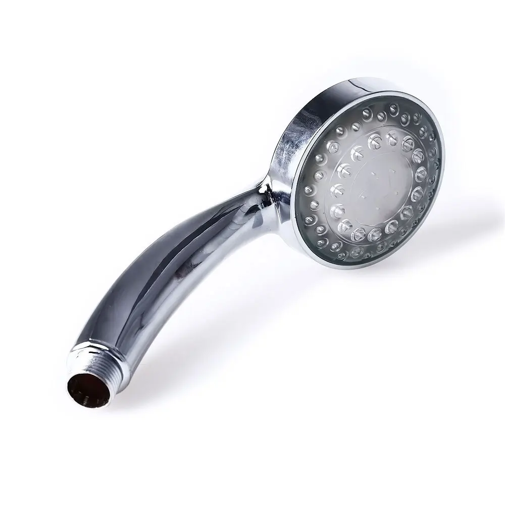 

7 Colors Changing LED Shower Head Self-Power Creative Shower Light Bathroom Home Romantic Sprinkler Faucet Fixtures Water Glow