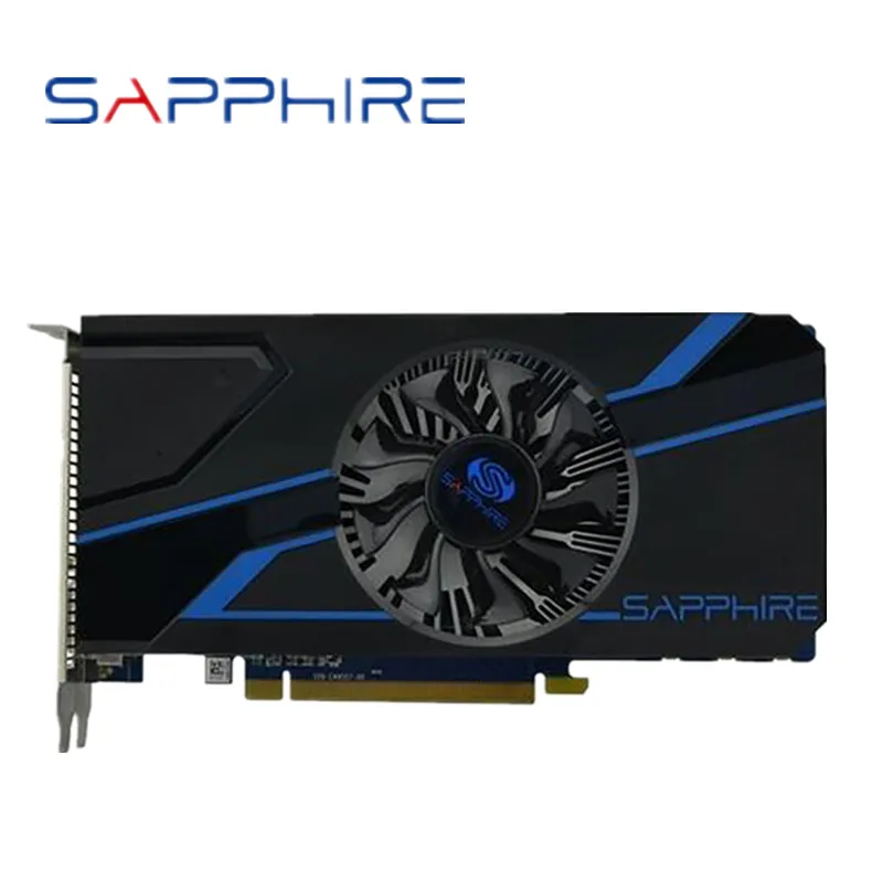 graphics cards computer SAPPHIRE R7 250 1GB Video Card GDDR5 Graphics Cards For AMD Radeon R7 Series R7-250 1G GDDR5 HDMI DVI 65W  DirectX 12 Used graphics card for pc