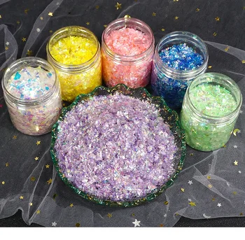 

15G Shell Paper Fragments Glitter Epoxy Mold Filling for Pendant Jewelry Making Craft Diy Nail Art Decoration Accessories