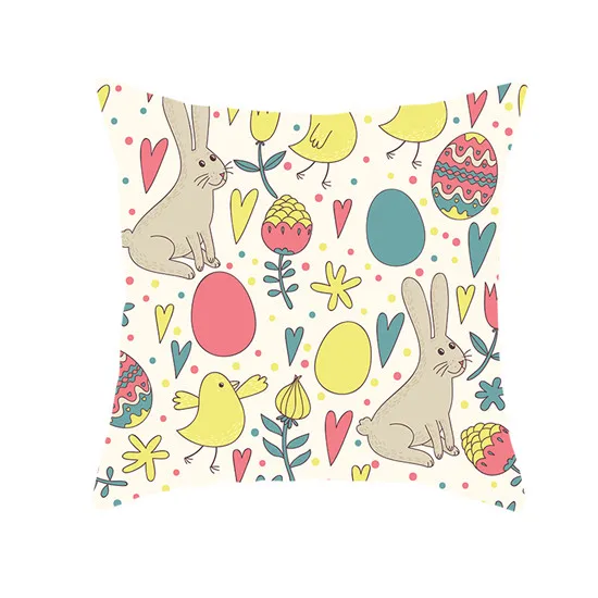 TTLIFE подушки в виде животных, милый кролик, подушка в виде яйца, чехлы на подушки для дома, дивана, стула, декоративные наволочки - Цвет: 531