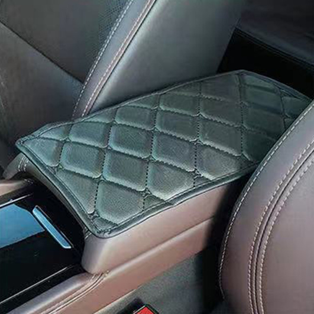 Armrest Mat Box Cover Auto Arm Rest Covers Storage Cars Storage Carpet Protector Pad Car-styling Storage Auto Accessories