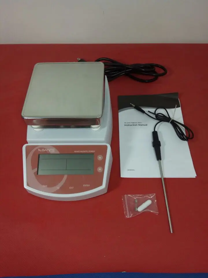 

CE Digital Thermostatic Hot Plate Magnetic Stirrer Mixer MS400 ATT