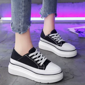 

2020 Women Sneakers Walking shoes Woman Fashion White Shoes Sneaker Women White Shoes Platform Shoes Zapatillas Mujer E16-67