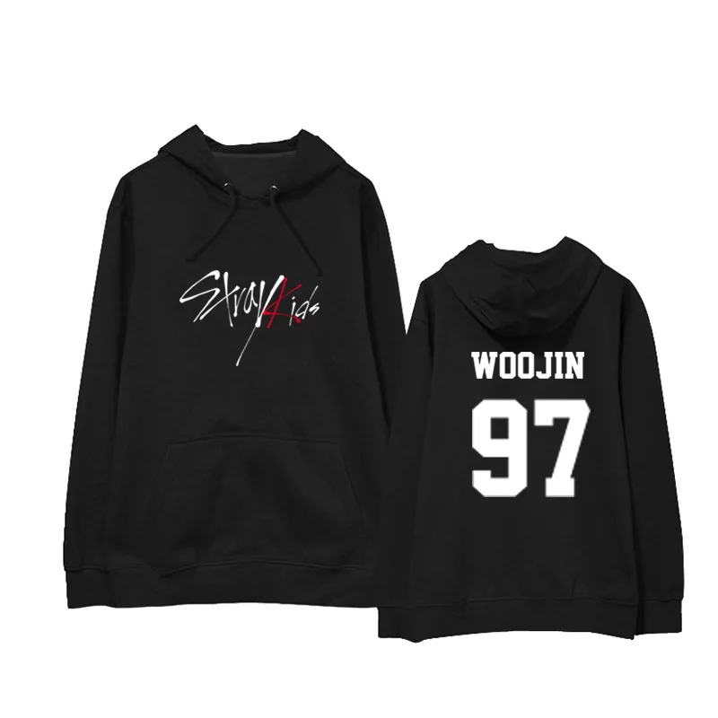 kpop Straykids MIROH clothes Korean student couple Autumn Winter stray kids Long sleeve Hoodies k-pop Sweatshirts k pop top coat |
