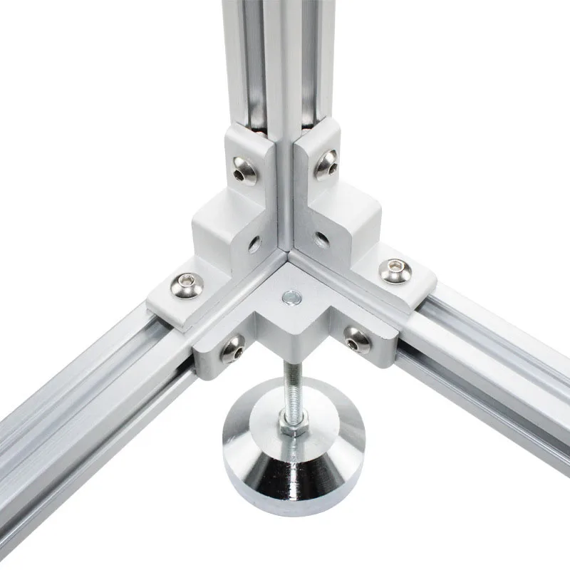 Aluminum Corner Bracket 1pcs 1515 Profile Corner Code For M6 5.1 Hole 10mm