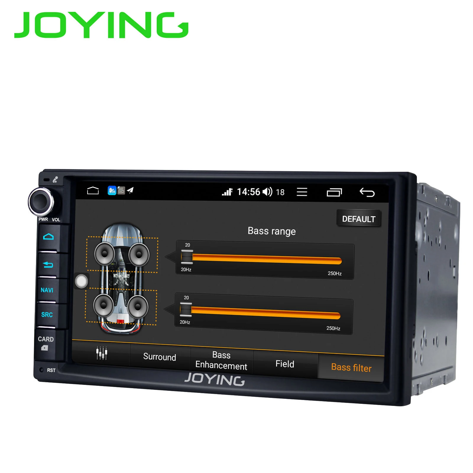 Best Joying 2 Din Universal Android 8.1 Car Radio GPS Multimedia Player stereo for Honda/ Nissan/Toyota head unit Support Mirror Link 3