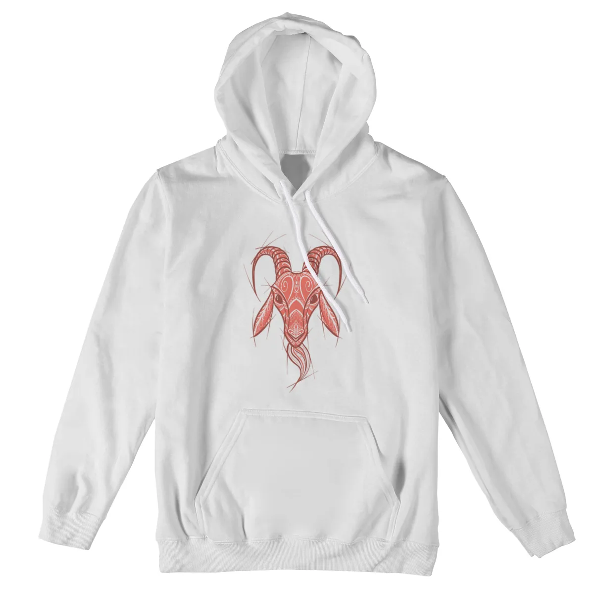 Мужская толстовка с рисунком козы и китайского зодиака хлопковые топы