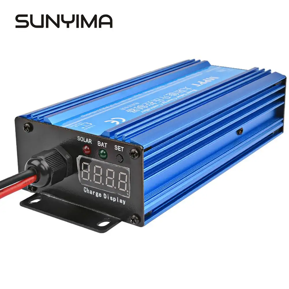SUNYIMA 24V 36V 72V MPPT Контроллер заряда для фотоэлектрических систем Boost Настройка