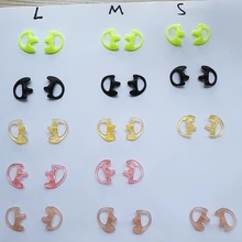 Moule d'oreille en Silicone souple de Surveillance de walkie walkie, écouteur universel pour Tube de bobine acoustique et Kit de moule d'oreille, sept couleurs 
