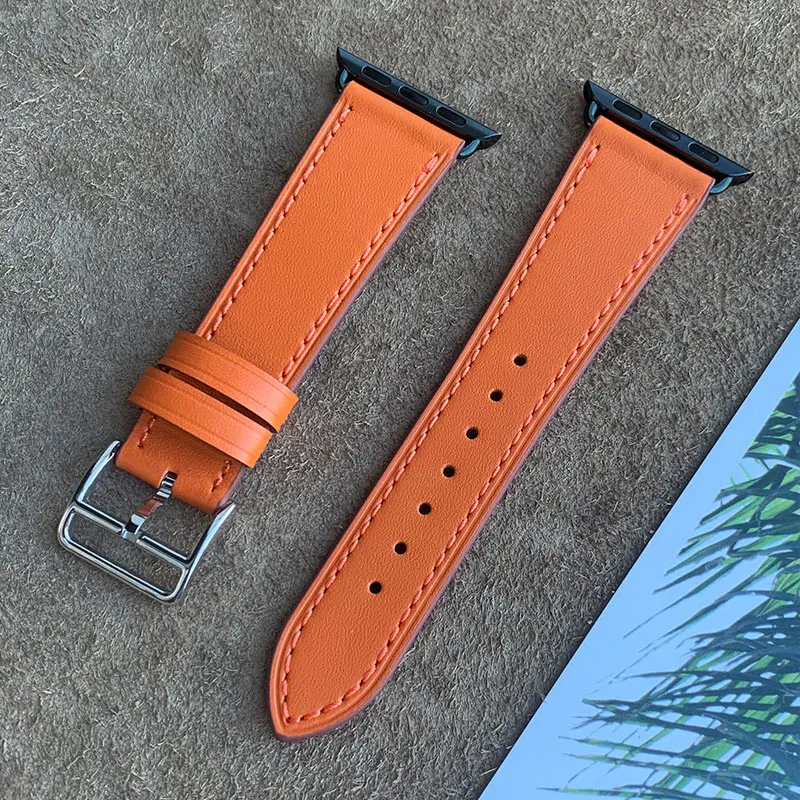 Kebitt Genuine Leather Apple Watch Strap - Elegantly Crafted Watchband
