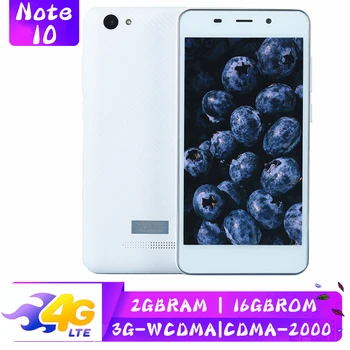 

Smartphones Note 10 4G-LTE 2GB RAM 16GB ROM Android 6.0 Quad Core Cellphones 720x1280 5MP CDMA-2000 WCDMA 3G Mobile Phones