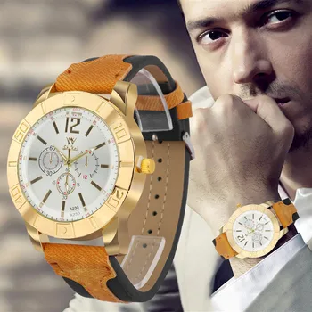 

Luxury Men Watch Business Large Dial Watches Fashion Quartz Silica Gel Belt Watch homens assistem relojes hombre 2020 FJSL