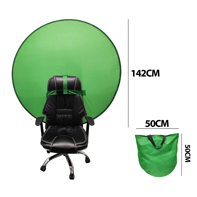Chair Green Screen For Youtube Tiktok Live After Effect Foldable Green Backgrand Network Webcast Game Computer Youtuber Portable Photo Studio Accessories Aliexpress