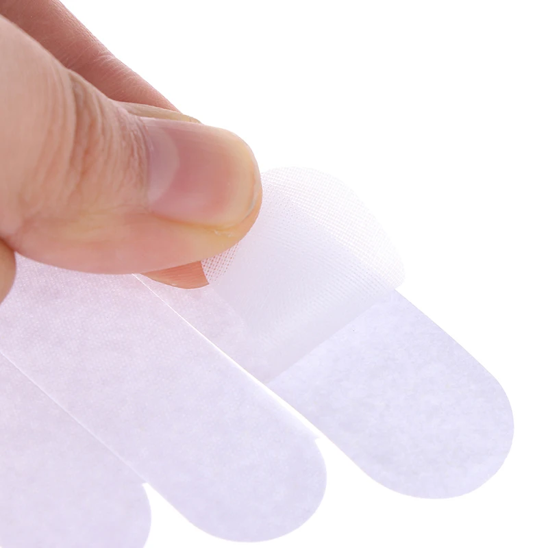 Protective Layer Extension Manicure 6Pcs Adhesive Nail Breathable Silk Fabric And Cloth Repair Wrap Stickers