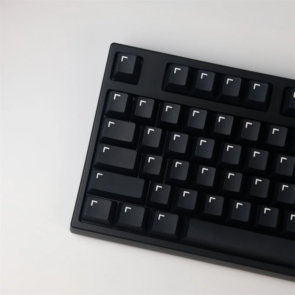 Gmk-black Pixels Keycaps Pbt Dye-sublimação Teclado Mecânico Perfil Cereja Switches mx 128 Chaves - Imagem 6