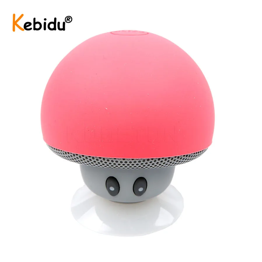 Портативная беспроводная Bluetooth Колонка KEBIDU с мини грибом водонепроницаемая