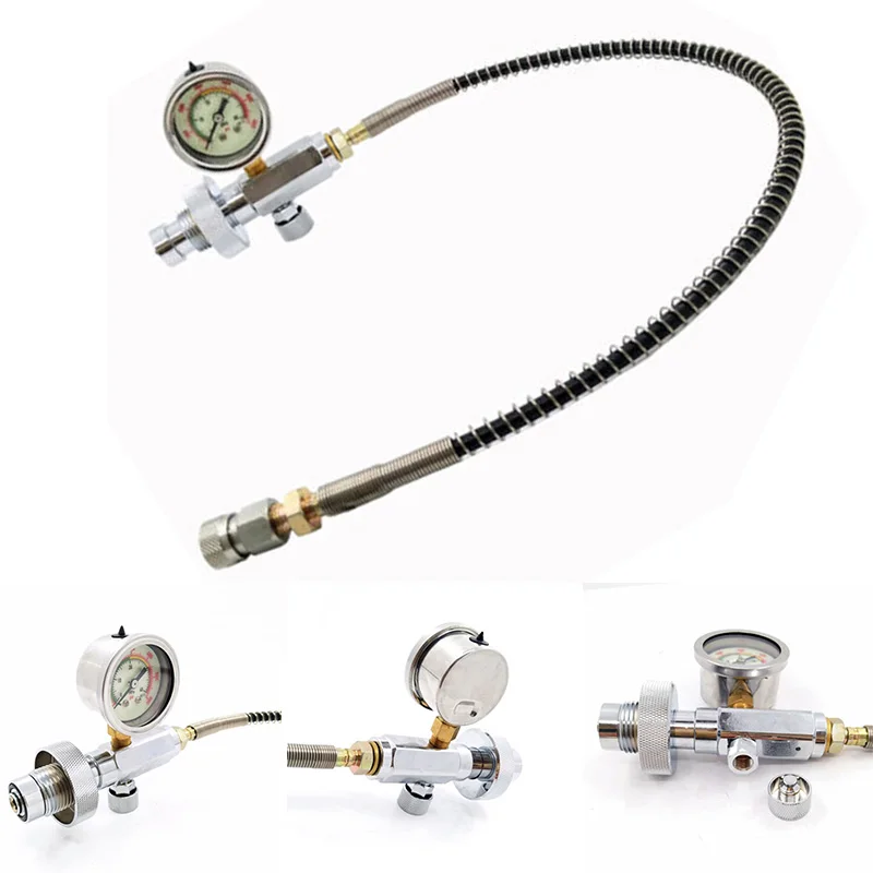 

Paintball PCP Din Fill Station Charging Kit 300 Bar/ 4500 Psi Air Refill Adapter Cylinder Air Inflation Refill Adapter