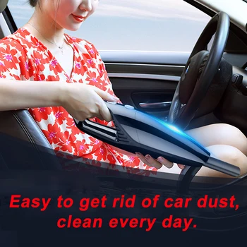 

Portable 150W 12V Handheld Cyclonic Car Vacuum Cleaner Wet/Dry Duster Dirt Auto Vacuum Cleaner For Vehicle Dirt Power Cord 3