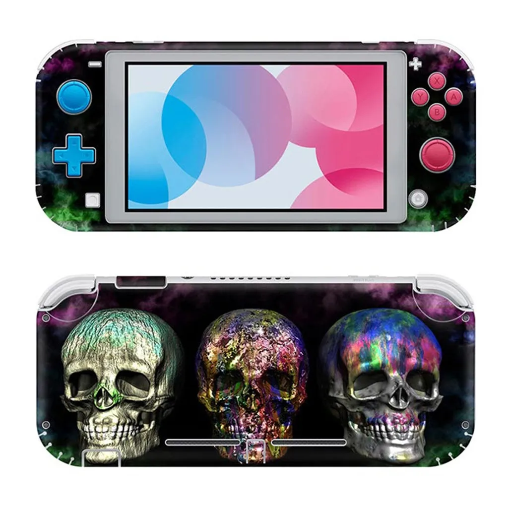 J Защитная кожа Наклейка Обложка для NS Switch Lite консоль контроллер кожи набор - Цвет: J