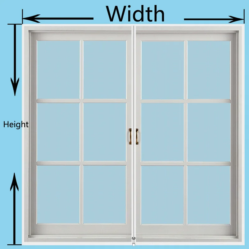 60-100 Customize window screening Mosquito nets for window With zipper Mosquito screens Curtain Door and window screen 