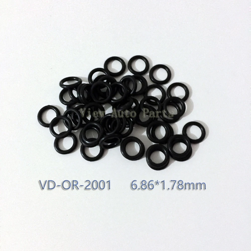 500pcs For Peugeot Fuel Injector Rubber ORings rubber seals 6.86*1.78mm Repair Service Kits VD-OR-2001 | Автомобили и мотоциклы