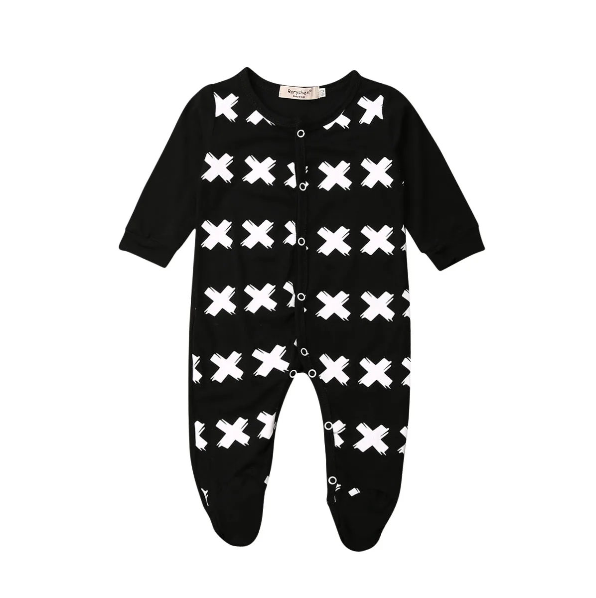 

Pudcoco 0-12M Toddler Baby Boy Animal Print Foot Cover Romper Jumpsuit Bodysuit Autumn Clothes Bodysuits & One-Pieces Footies
