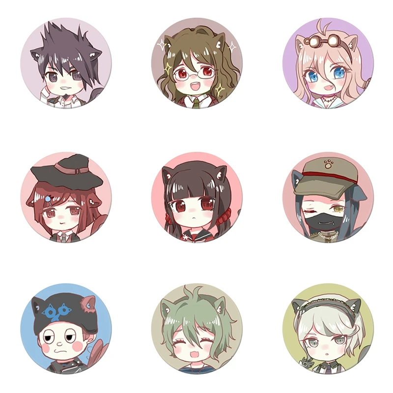 

1pc Anime Danganronpa Brooch Pin Badge Accessories For Clothes Backpack Decoration