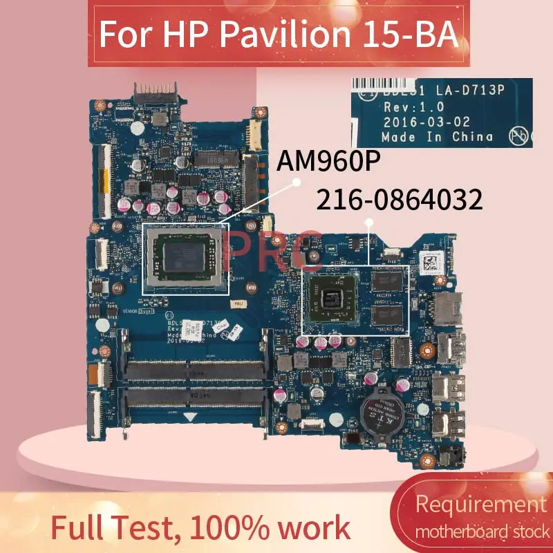 Материнская плата для ноутбука LENOVO Ideapad материнская CN-0Y120 0.GD9H 0YGD9H Y50-70 SR1Q0 DDR3 i5-4210H/0.