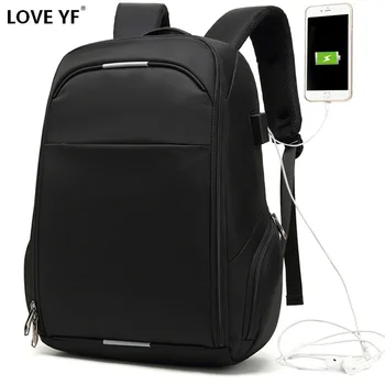 

2019 Casual Business Men Computer Backpack Large-capacity Student Schoolbag Anti-theft Man's Backpack Multi-functional Bag