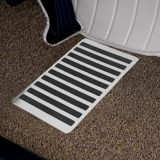 Tapis de sol de voiture en polymère antidérapant, coussinets de pied  automatiques, style de tapis, universel, 4 pièces - AliExpress