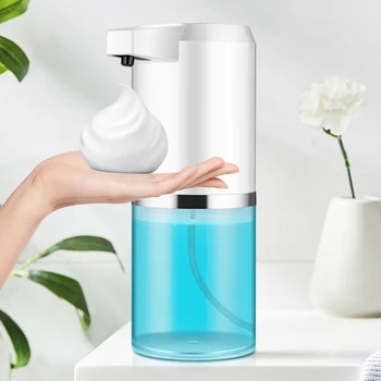 

150ML/350ML Intelligent Automatic Liquid Soap Dispenser Induction Foaming Hand Washing Device for Kitchen Bathroom