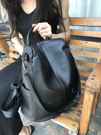 ZOOLER 100% Full COW leather backpack Women Genuine Leather Bags  School Girl Skin Backpacks сумка женская 2022 Travel Bolsa