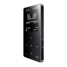 16 Гб Беспроводной MP3 плеер HiFi бас музыкальный плеер APE FLAC FM радио TF портативный MP3 музыкальный плеер Hi-Fi без потерь