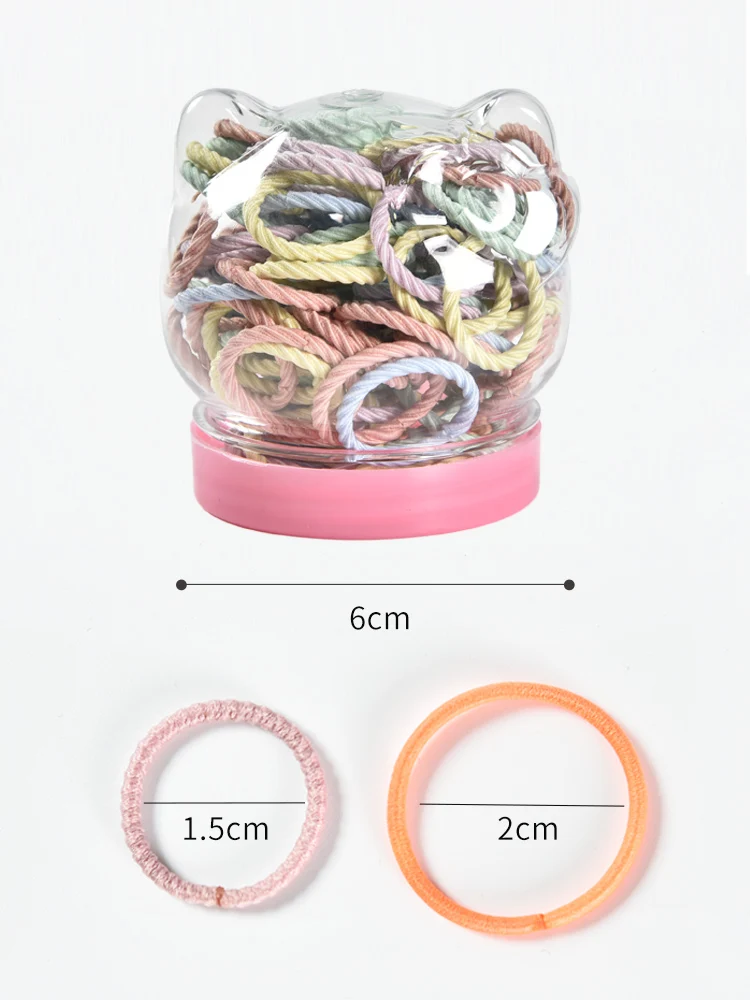 10/50/100 Pcs/set Women Girls Colors Soft Scrunchies Elastic Hair Band Lady  Lovely Solid Rubber Bands Female Hair Accessories - Hair Ties - AliExpress