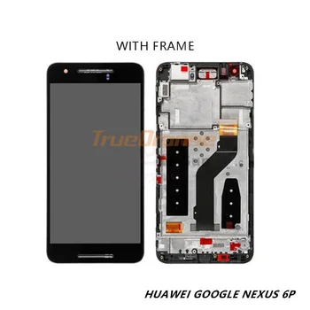 

5.7" Original For Huawei Google Nexus 6P LCD Display Touch Screen Digitizer With Frame Assembly Replacement For Nexus 6P LCD