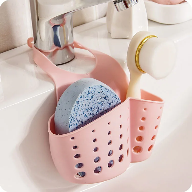

Kitchenware Sink Plastic Water Draining Hanging Bag Storage Shelf Storage Supplies Storage Draining Shelf