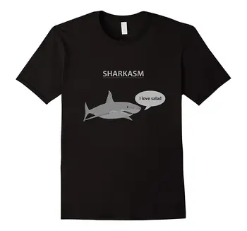 

Funny Sharkasm Shark Men's/Women's/Kid's Sizes Men Tee Shirt Tops Short Sleeve Cotton Fitness T-Shirts